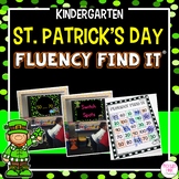 St. Patrick's Day Fluency Find It (Kindergarten)