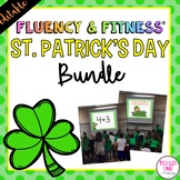 St. Patrick's Day Fluency & Fitness® {EDITABLE} Brain Breaks