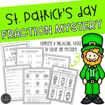 Preview of St. Patrick's Day Fraction Mystery