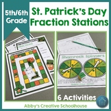 St. Patrick’s Day Math Fraction Activities