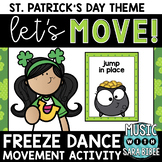 St. Patrick's Day Freeze Dance (With GIFS) - {Music and No
