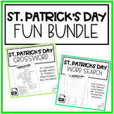 St. Patrick's Day Fun | BUNDLE | Crossword | Word Search |