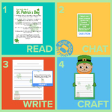 St. Patrick's Day Fun Pack: Facts, Chat Questions, Writing