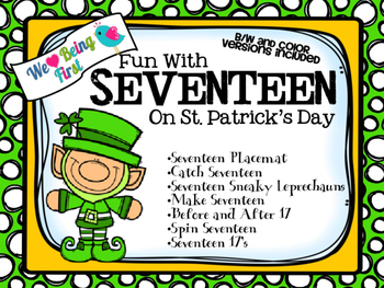 Preview of St. Patrick's Day Fun with Number Seventeen