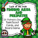 St. Patrick's Day Area and Perimeter Game
