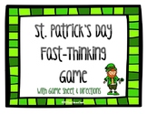 St. Patrick's Day Game {Grades 3-12}
