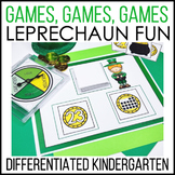 St. Patrick's Day Games for Math and ELA - Kindergarten