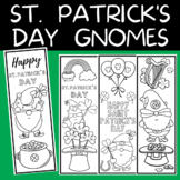 St. Patrick’s Day Gnomes Bookmarks | Pot of Gold | Clover 