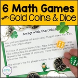St. Patrick's Day Games - March Math Centers - Add, Subtra