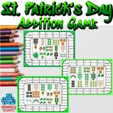 St. Patrick's Day Grade 1 & 2 Addition Matching Game | Han