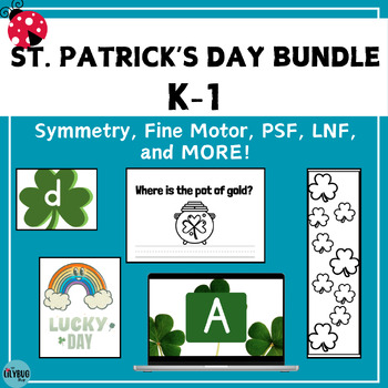 Preview of St. Patrick's Day // Grades K-1 Bundle