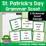 St. Patrick's Day Grammar Scoot Game Task Card Center Noun