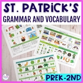 St. Patrick's Day Grammar and Vocabulary Activities for K-