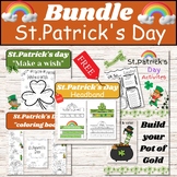 St.Patrick's Day Headband Craft, Coloring Pages, St.Patric