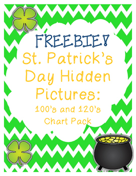 Preview of St. Patrick's Day Hidden Picture FREEBIE