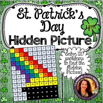 Preview of St. Patrick's Day Hidden Picture for 4th