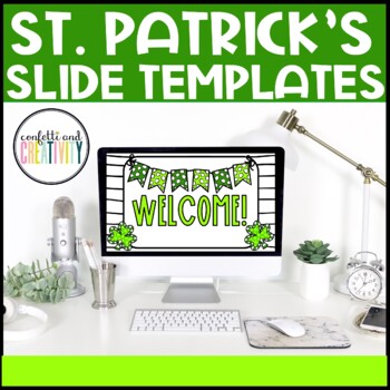 St Patrick #39 s Day Holiday Google Slides Template Distance Learning