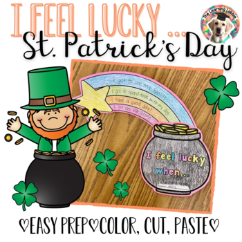 St. Patrick's Day I Feel Lucky Craft by The Learning Labbie