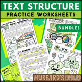 St. Patrick's Day - Identify Text Structure Worksheets w/ 