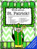 St. Patrick's Day Informational Essay Writing Prompt Common Core TNReady Aligned