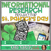 St. Patrick's Day Informational Research Based Project