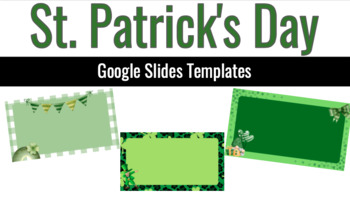 Preview of St. Patrick's Day Instructional Slides