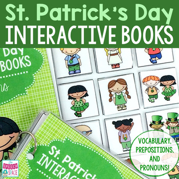 Preview of St. Patrick's Day Interactive Books - Common Core Aligned