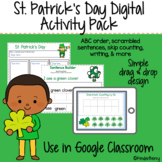 St. Patrick's Day Interactive Digital Activity Pack | Google