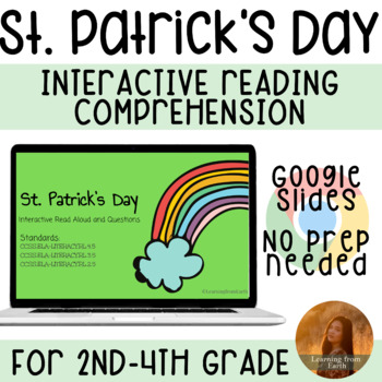 Preview of St. Patrick's Day Interactive Reading Comprehension