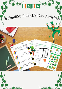 Preview of St. Patrick's Day/Ireland Activities