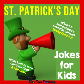 Preview of St. Patrick's Day Jokes for Kids FREE