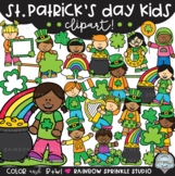 St. Patrick's Day Kids Clipart