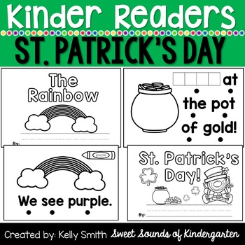 Preview of St. Patrick's Day Kindergarten Emergent Readers {Sight Word Readers}