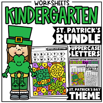 Preview of St. Patrick’s Day Kindergarten Literacy + Math