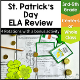 St. Patrick's Day Language Arts Review, Reading Comprehens