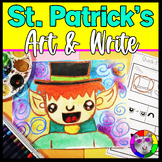 St. Patrick's Day Leprechaun Art and Writing Prompt Worksh