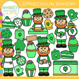 St. Patrick's Day Leprechaun Bakery Clip Art