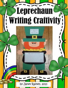 St. Patrick's Day Leprechaun Craftivity by Janet Rainey | TPT