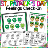 St. Patrick's Day Leprechaun Daily SEL Feelings Check-in Activity