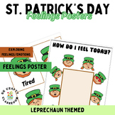 St Patrick's Day Leprechaun Feelings Posters