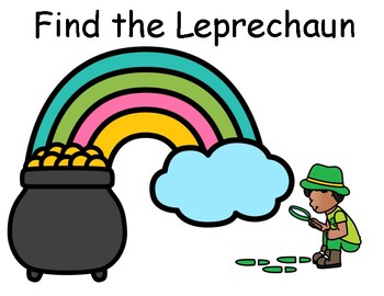 Preview of St. Patrick's Day Leprechaun Hunt Dramatic Play Center Kit!