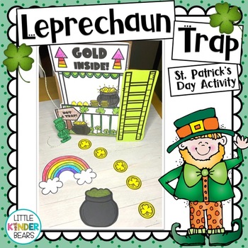 Preview of St. Patrick's Day | Leprechaun Trap | Craft Stem Activity