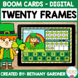 St. Patrick's Day Leprechaun Twenty Frames - Boom Cards - 