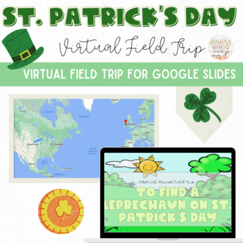 Preview of St. Patrick's Day Leprechaun Virtual Field Trip about Ireland and Irish Music 