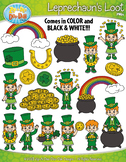 St. Patrick's Day Leprechaun's Loot Clipart {Zip-A-Dee-Doo