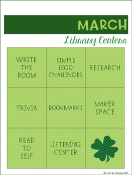 Preview of March: Library Centers