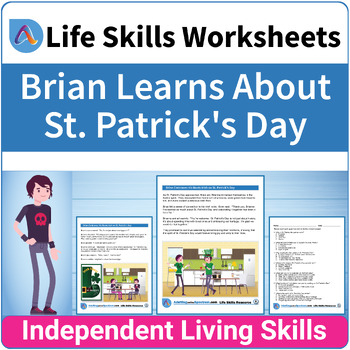 Preview of St. Patrick's Day Special Education Life Skills for Middle and High School