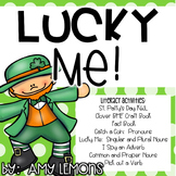 St. Patrick's Day Literacy Activities and Centers with Sha