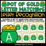 St. Patrick's Day Literacy Centers ABC Letter Matching Let