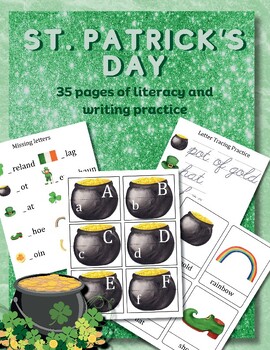 Preview of St. Patrick's Day Literacy Practice